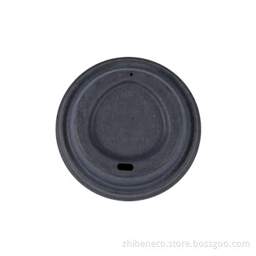Bagasse Sugarcane Disposable Compostable Biodegradable Elegant Paper Pulp Coffee Cup Sip Lid Cost